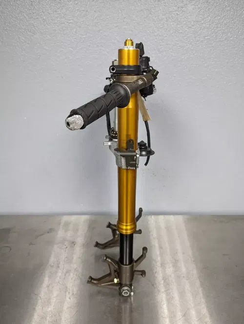Kawasaki ZX10R 2004 2005 Ninja Complete Front Fork Assembly Straight No Leaks
