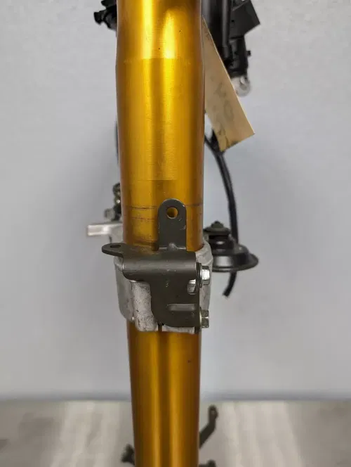 Kawasaki ZX10R 2004 2005 Ninja Complete Front Fork Assembly Straight No Leaks