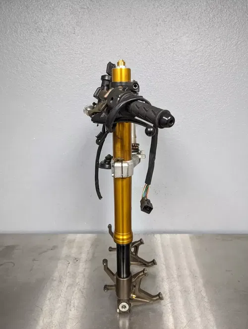 Kawasaki ZX10R 2004 2005 Ninja Complete Front Fork Assembly Straight No Leaks