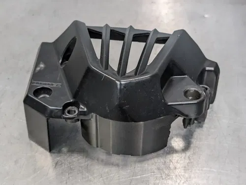 2008-2012 Kawasaki Ninja 250 EX250 OEM Front Left Sprocket Chain Cover Guard