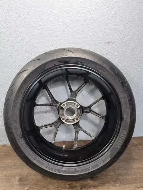 2021 DUCATI PANIGALE V2 955 OEM REAR WHEEL RIM BLACK TIRE - 50212181AA