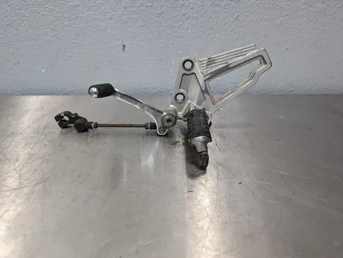 88-07 Kawasaki Ninja EX250 OEM Left Side Rearset Foot Peg Shifter Pedal Linkage