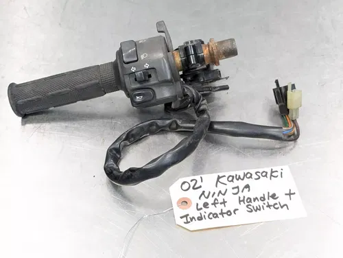 1988-2007 KAWASAKI NINJA EX250 OEM LEFT CONTROL TURN SIGNAL SWITCH SWITCHES