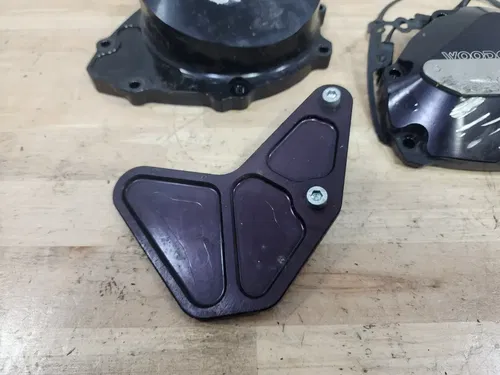 09-14 Yamaha YZFR1 YZF R1 Woodcraft Stator Cover and Ignition Cover