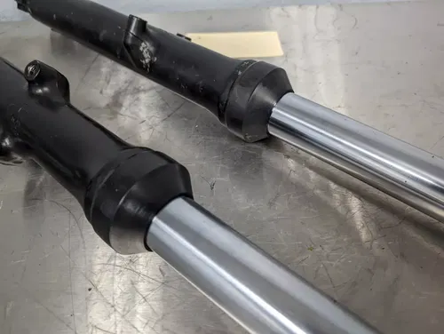 1981 Suzuki Gs650gl Front Forks Shock Suspension Set Pair Straight