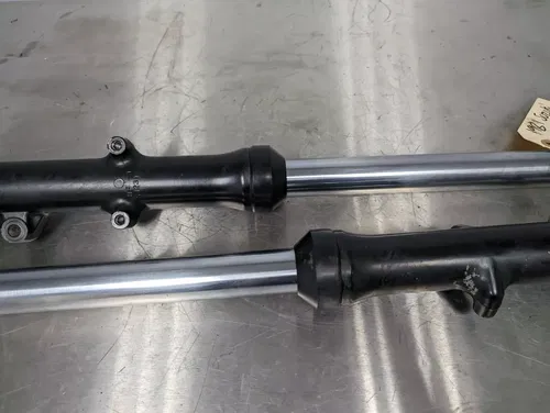 1981 Suzuki Gs650gl Front Forks Shock Suspension Set Pair Straight
