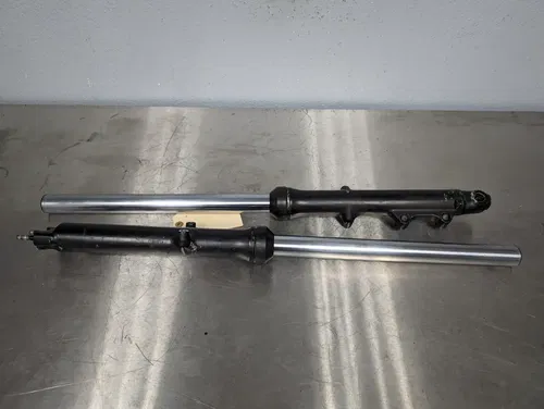 1981 Suzuki Gs650gl Front Forks Shock Suspension Set Pair Straight