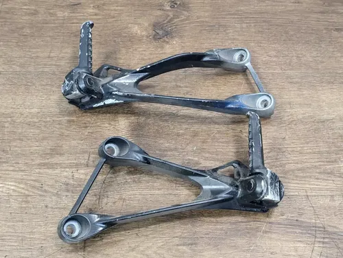 05-08 Kawasaki Ninja ZX6R ZX600P OEM Rearset Foot Peg Rest Set - 35063-0144-W9