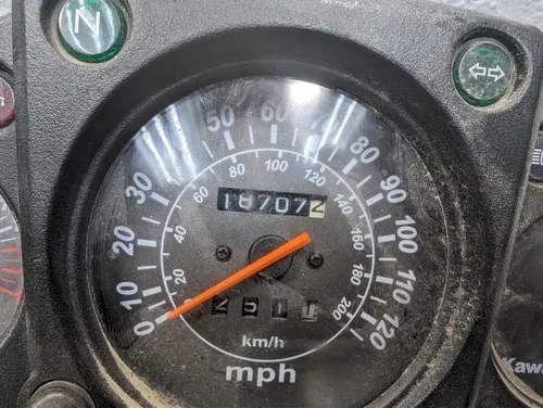 2008-2012 Kawasaki Ninja 250R Speedo Tach Fuel Gauge Cluster - 25031-0159