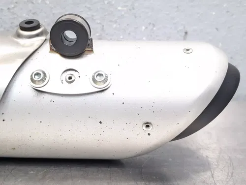 2019 DUCATI HYPERMOTARD 950 OEM Right Side Rear Exhaust Pipe Muffler Silencer