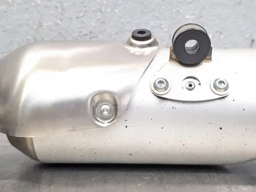 2019 DUCATI HYPERMOTARD 950 OEM Right Side Rear Exhaust Pipe Muffler Silencer