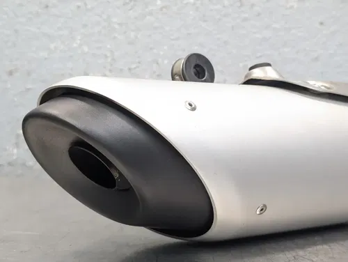 2019 DUCATI HYPERMOTARD 950 OEM Right Side Rear Exhaust Pipe Muffler Silencer