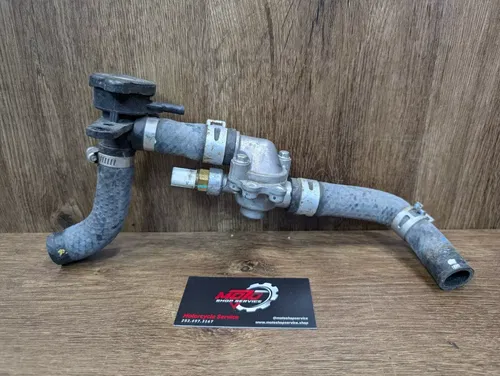 2013-2017 KAWASAKI NINJA EX300 OEM THERMOSTAT HOUSING RADIATOR CAP FILL HOSES