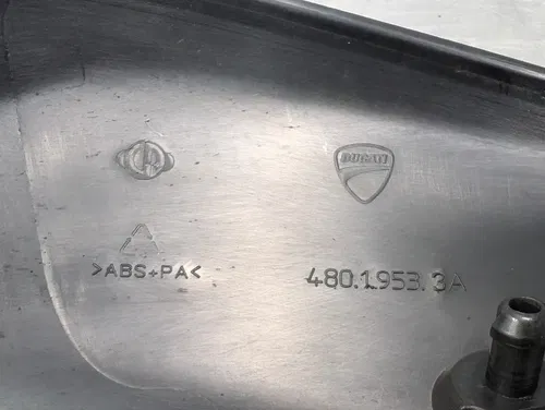 2019-2024 Ducati Hypermotard 950 OEM Left Side Frame Fairing Cover - 48019533A
