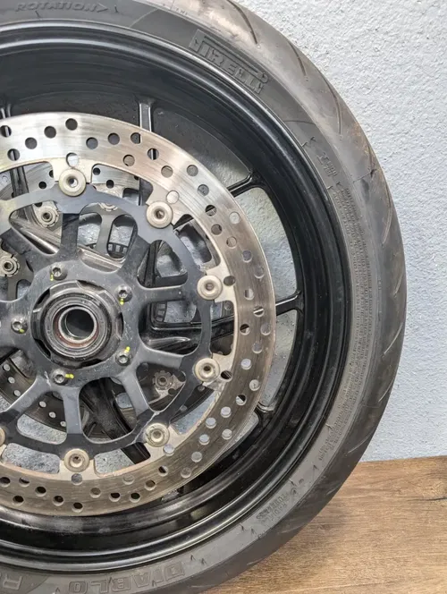 2021 Ducati Panigale V2 955 OEM Front Wheel Rim Tire ABS Brake Rotor