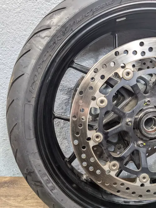 2021 Ducati Panigale V2 955 OEM Front Wheel Rim Tire ABS Brake Rotor