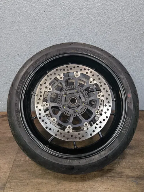 2021 Ducati Panigale V2 955 OEM Front Wheel Rim Tire ABS Brake Rotor