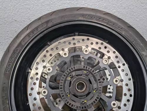 2021 Ducati Panigale V2 955 OEM Front Wheel Rim Tire ABS Brake Rotor