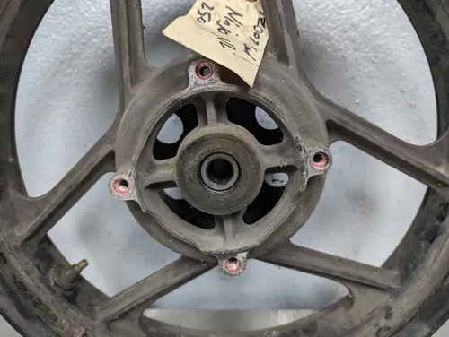 1987-2007 KAWASAKI EX250 NINJA OEM REAR WHEEL RIM STRAIGHT - 41073-1366-DH