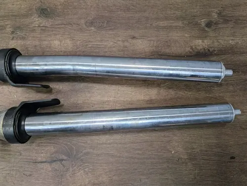 2006 Suzuki SV650 OEM Front Fork Tube Suspension Damper Pair *BENT FOR PARTS