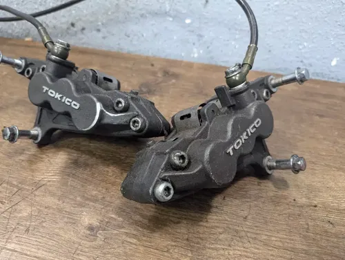 1996-2003 Kawasaki ZX7R OEM Front Brake Master Cylinder Calipers - 43015-1577