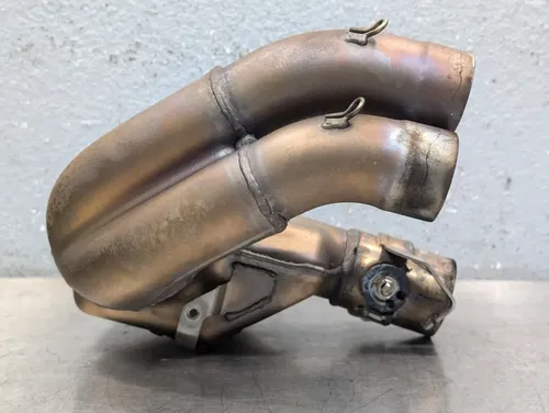 2019 DUCATI HYPERMOTARD 950 OEM Presilencer Lower Sump Collector - 57211872B