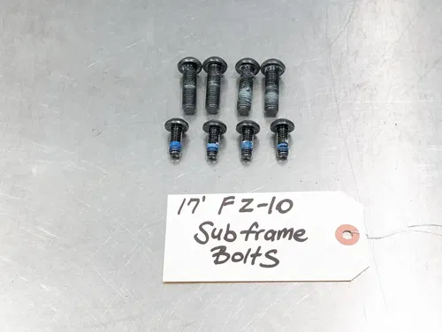 2017-2023 Yamaha FZ10 FZ-10 MT10 OEM Rear Subframe Sub Frame Bolts Hardware
