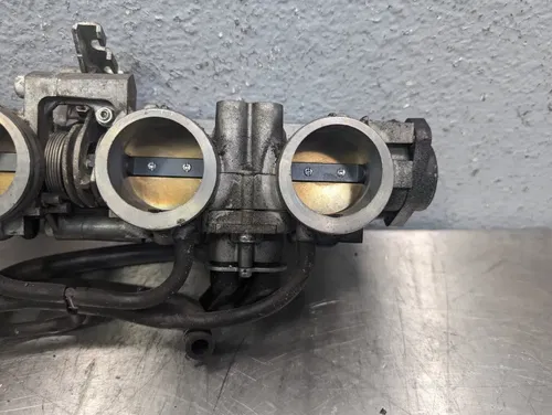 07-12 Honda CBR600RR OEM Main Fuel Injectors Throttle Bodies - 16400-MFJ-A01