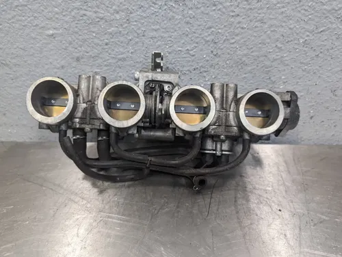 07-12 Honda CBR600RR OEM Main Fuel Injectors Throttle Bodies - 16400-MFJ-A01
