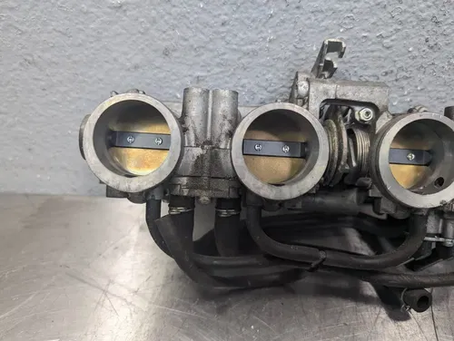 07-12 Honda CBR600RR OEM Main Fuel Injectors Throttle Bodies - 16400-MFJ-A01