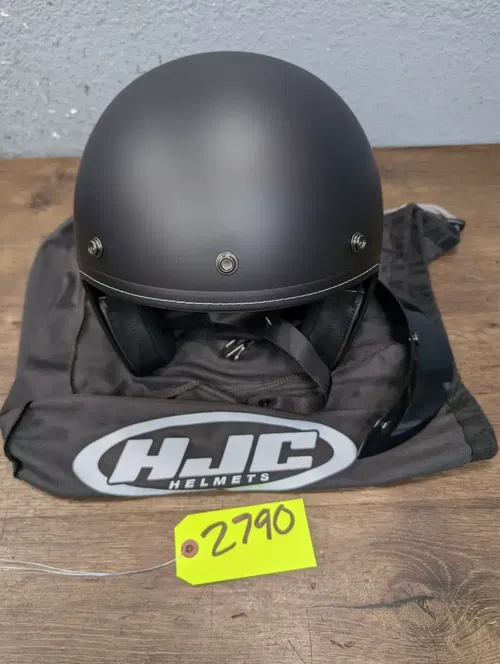 HJC IS-5 Open Face Matte Black Motorcycle Helmet XXL 63-64 cm