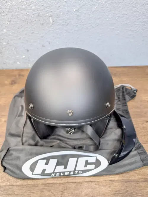 HJC IS-5 Open Face Matte Black Motorcycle Helmet XXL 63-64 cm