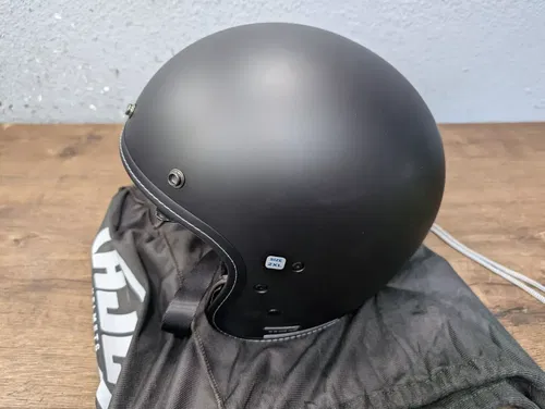 HJC IS-5 Open Face Matte Black Motorcycle Helmet XXL 63-64 cm