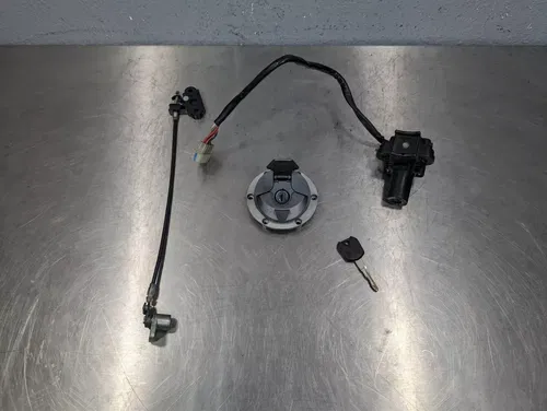2008-2012 Kawasaki Ninja 250 EX250 OEM Ignition Switch Gas Tank Cap Lock Set
