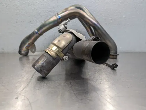 2009-2014 YAMAHA R1 EXHAUST HEADER MID PIPE CATALYST CONVERTER - 14B-14602-00-00