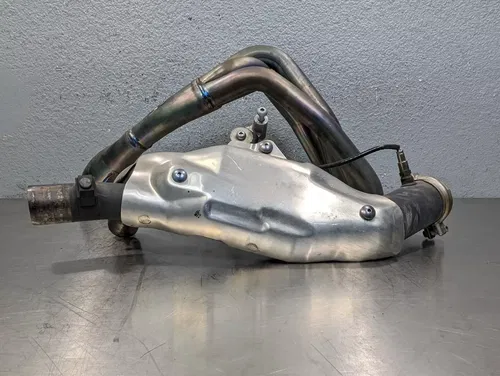 2009-2014 YAMAHA R1 EXHAUST HEADER MID PIPE CATALYST CONVERTER - 14B-14602-00-00