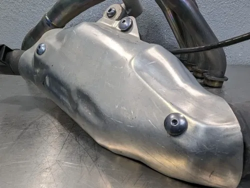 2009-2014 YAMAHA R1 EXHAUST HEADER MID PIPE CATALYST CONVERTER - 14B-14602-00-00