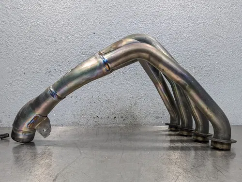 2009-2014 YAMAHA R1 EXHAUST HEADER MID PIPE CATALYST CONVERTER - 14B-14602-00-00