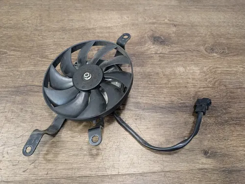 06-20 YAMAHA YZF R6 OEM LEFT ENGINE RADIATOR COOLING FAN MOTOR - 2C0-12405-10-00