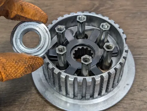05-06 Kawasaki Ninja ZX6R OEM Clutch Basket Primary Plates Lot - 13095-0046