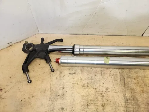 2005-2006 KAWASAKI NINJA ZX6R FRONT FORK SHOCK SUSPENSION SET PAIR STRAIGHT