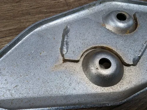 2015-2021 YAMAHA YZF R3 OEM PLATE 2 HEELGUARD FRONT RIGHT - 2MS-F7446-00-00