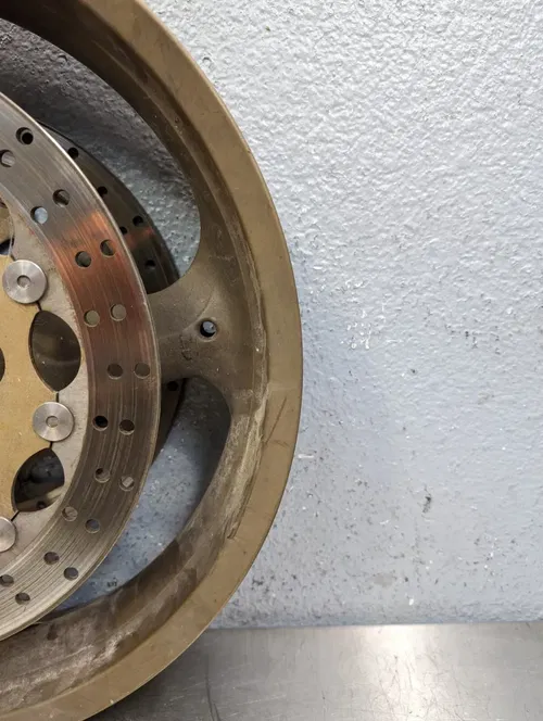 1998-2007 Ducati ST2 Sport Touring OEM Front Wheel Rotors Straight - 50120191AF