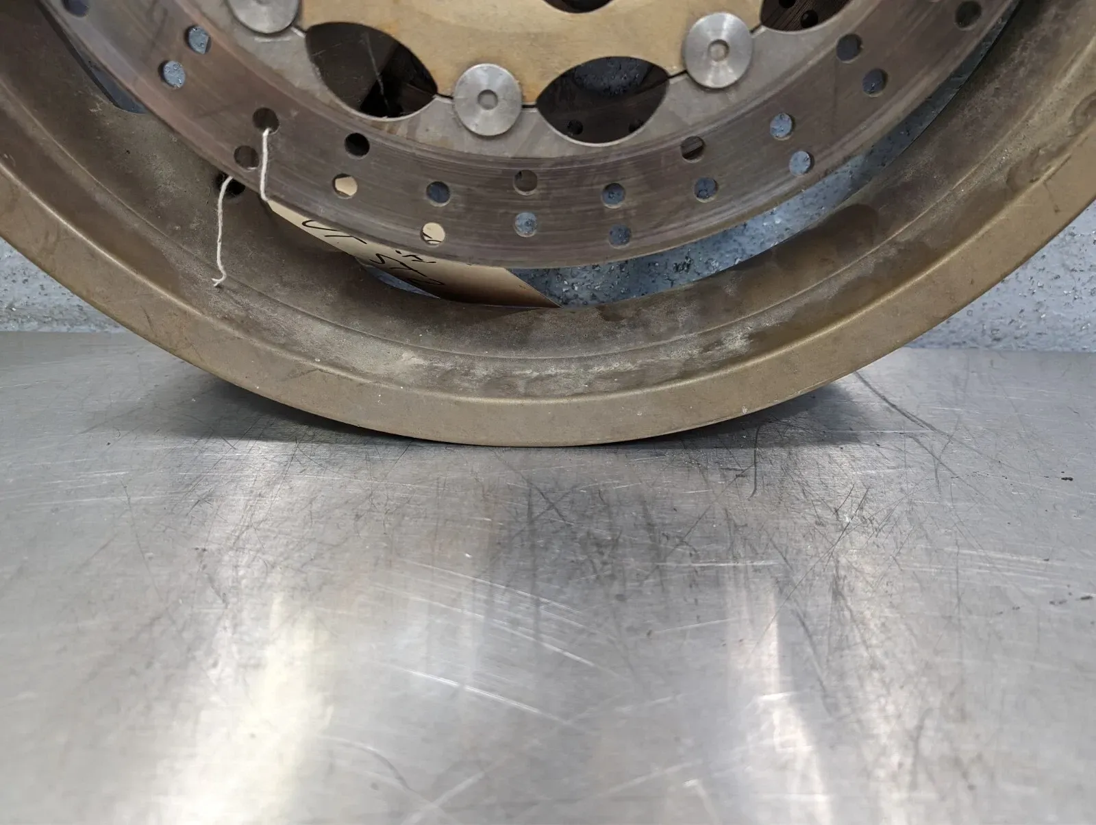 1998-2007 Ducati ST2 Sport Touring OEM Front Wheel Rotors Straight - 50120191AF