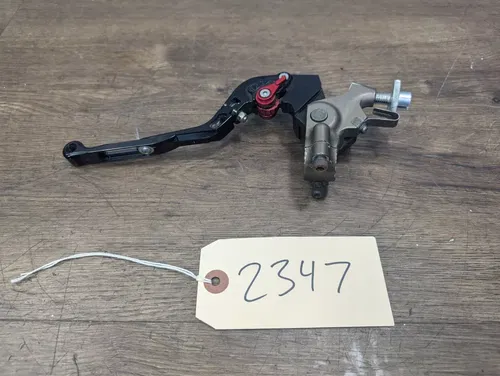 2005 Kawasaki Ninja ZX1000 ZX10R OEM Clutch Lever Perch Mount - 46076-0105