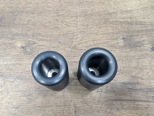 2004-2005 Suzuki GSXR 600 Frame Sliders Crash Protector No Cut - Black