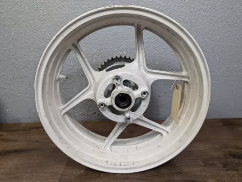 2004-2005 KAWASAKI NINJA ZX10R OEM STRAIGHT REAR WHEEL BACK RIM - 41073-0050-R2