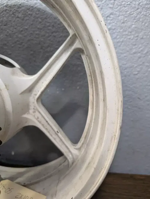 2004-2005 KAWASAKI NINJA ZX10R OEM STRAIGHT REAR WHEEL BACK RIM - 41073-0050-R2