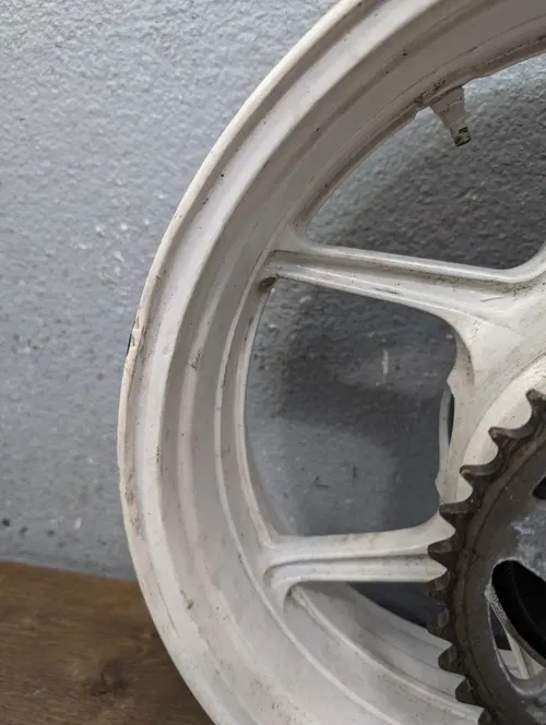2004-2005 KAWASAKI NINJA ZX10R OEM STRAIGHT REAR WHEEL BACK RIM - 41073-0050-R2