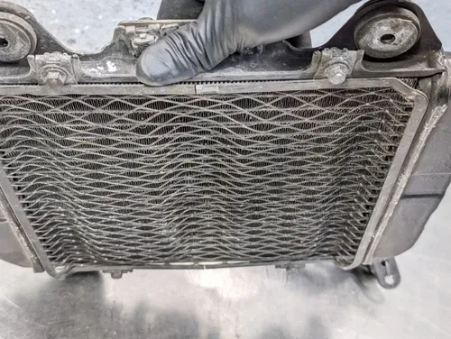 1988-2007 Kawasaki Ninja EX 250R OEM Radiator with Cooling Fan - 39060-1087